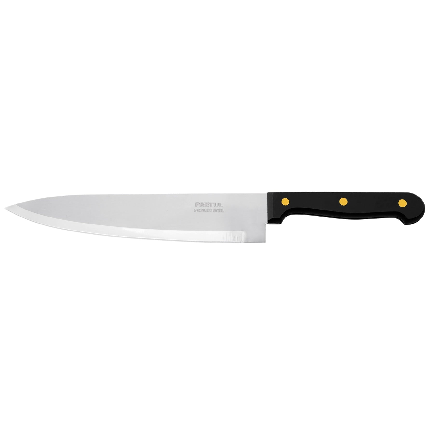 Cuchillo de chef, mango plástico, 8"