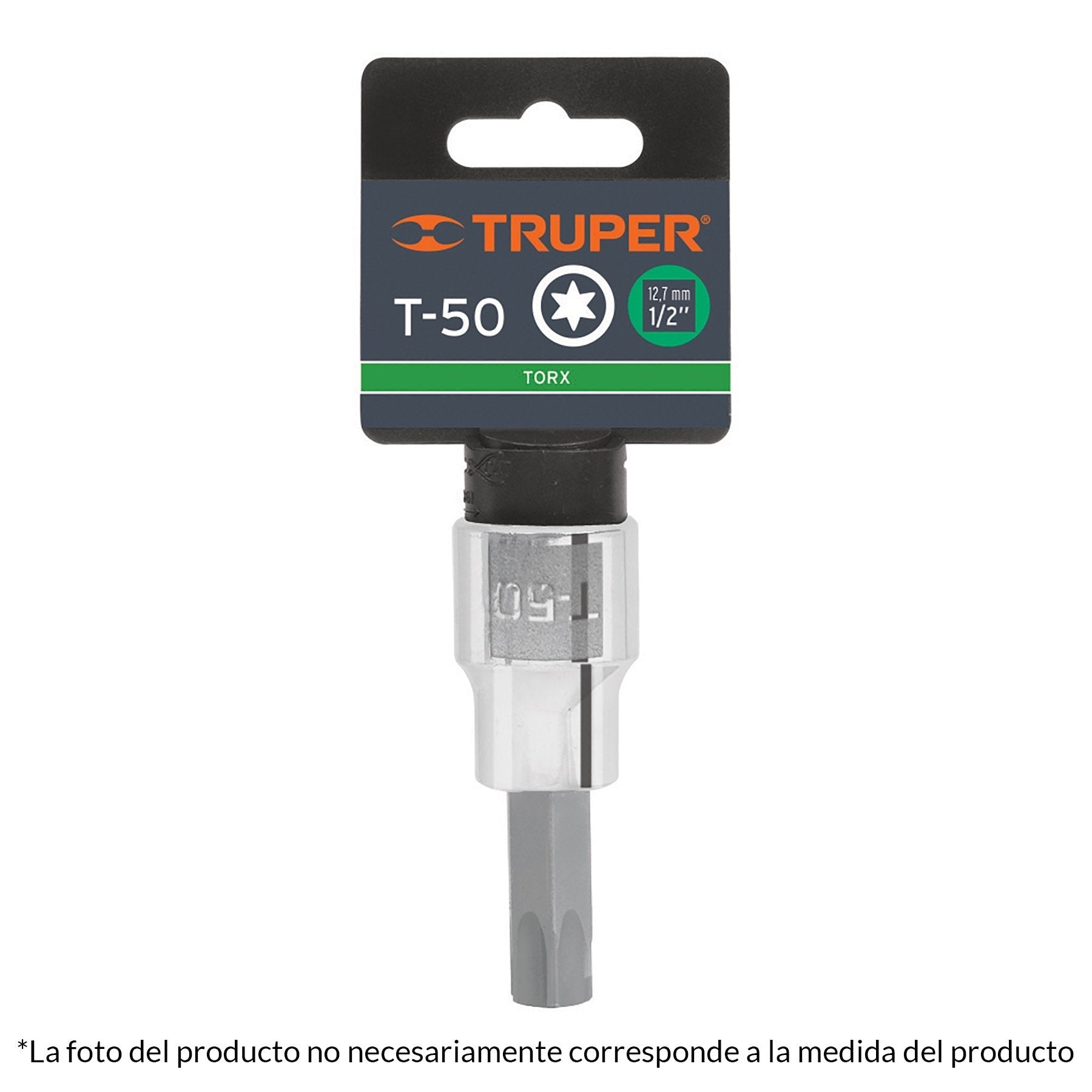 Dado punta torx, cuadro 1/2", t-50