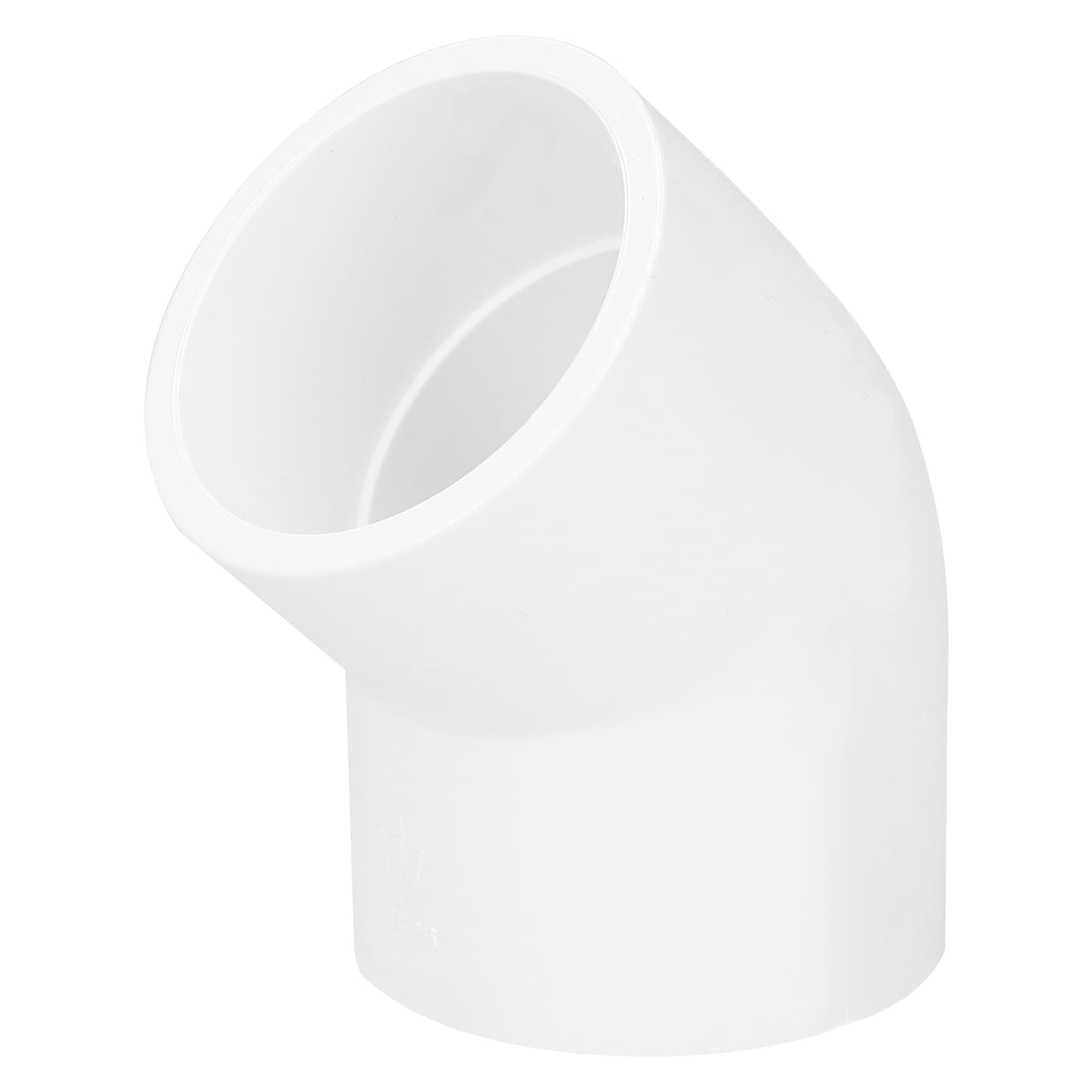 Codo 45° de PVC, 1-1/4"