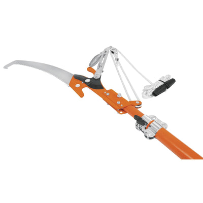 Cortador de ramas altas mango telescópico 3.6 m fibra vidrio