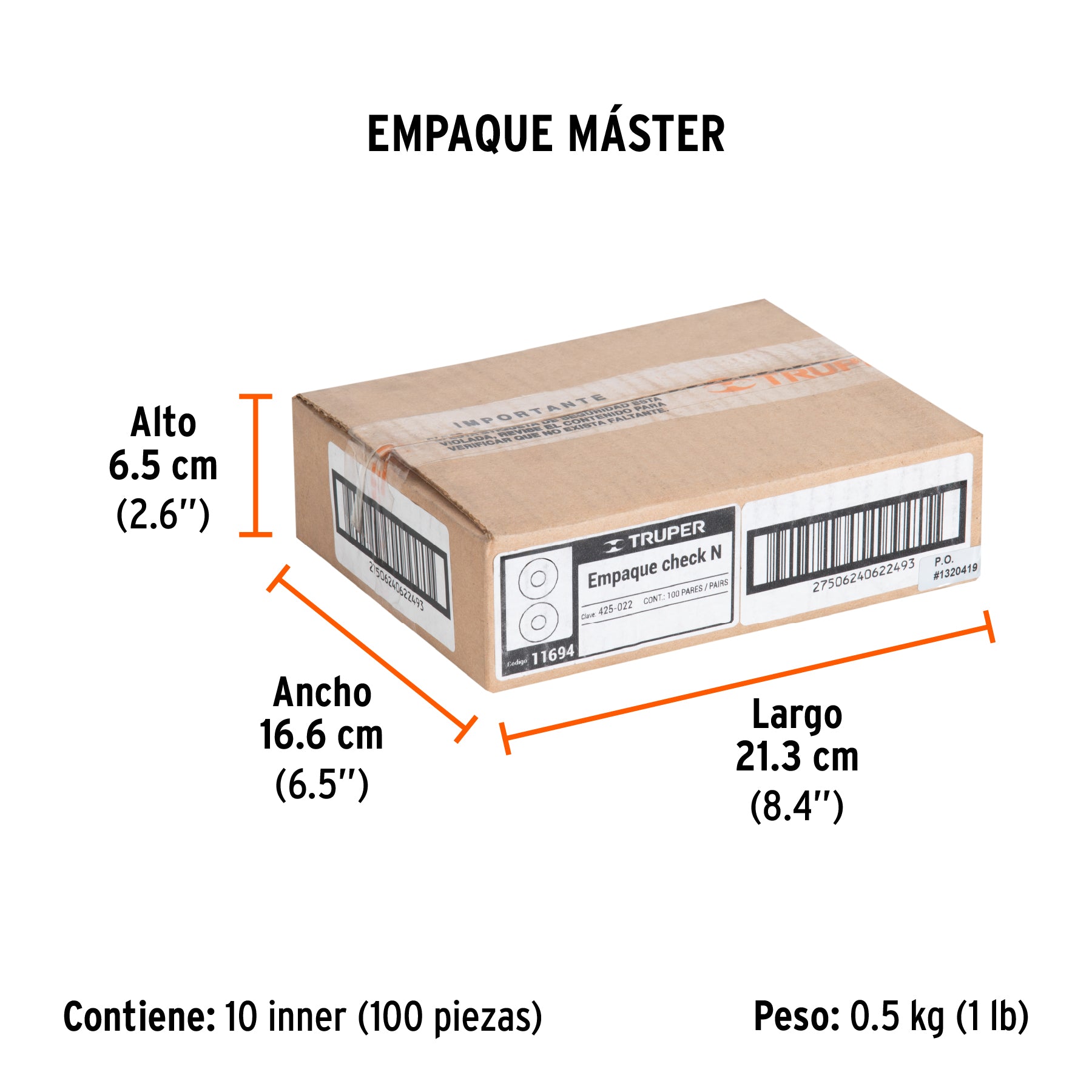 Empaque Chek-N para fumigadora FM-425