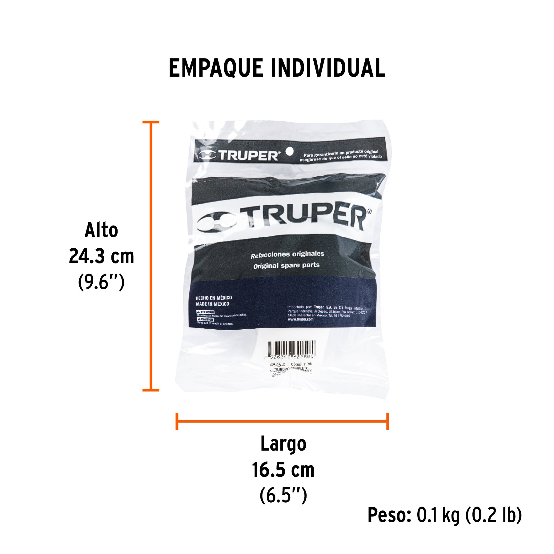 Cilindro completo para fumigadora FM-425