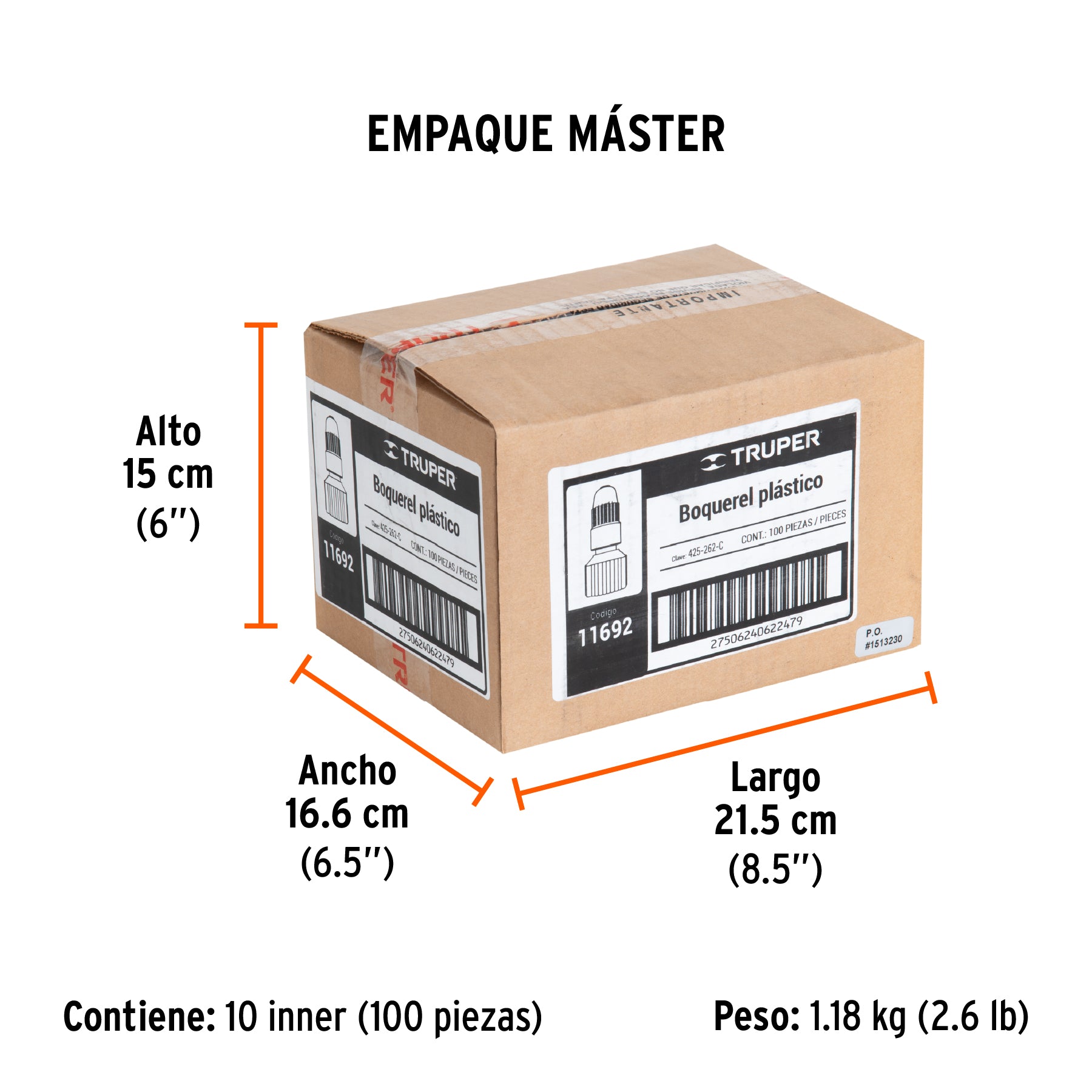 Boquilla de plástico, FM-425