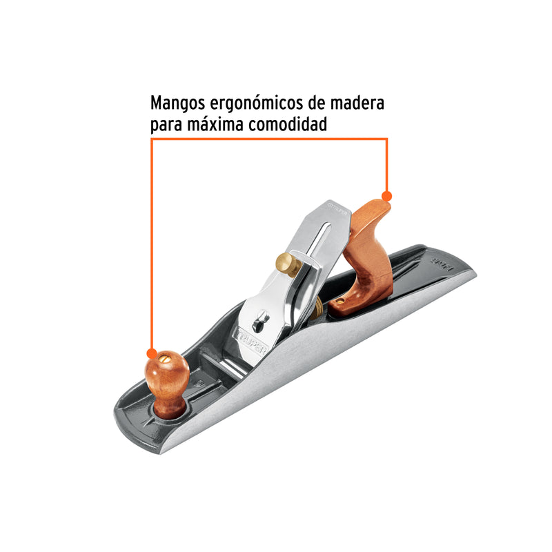 Cepillo para carpintero # 6, liso