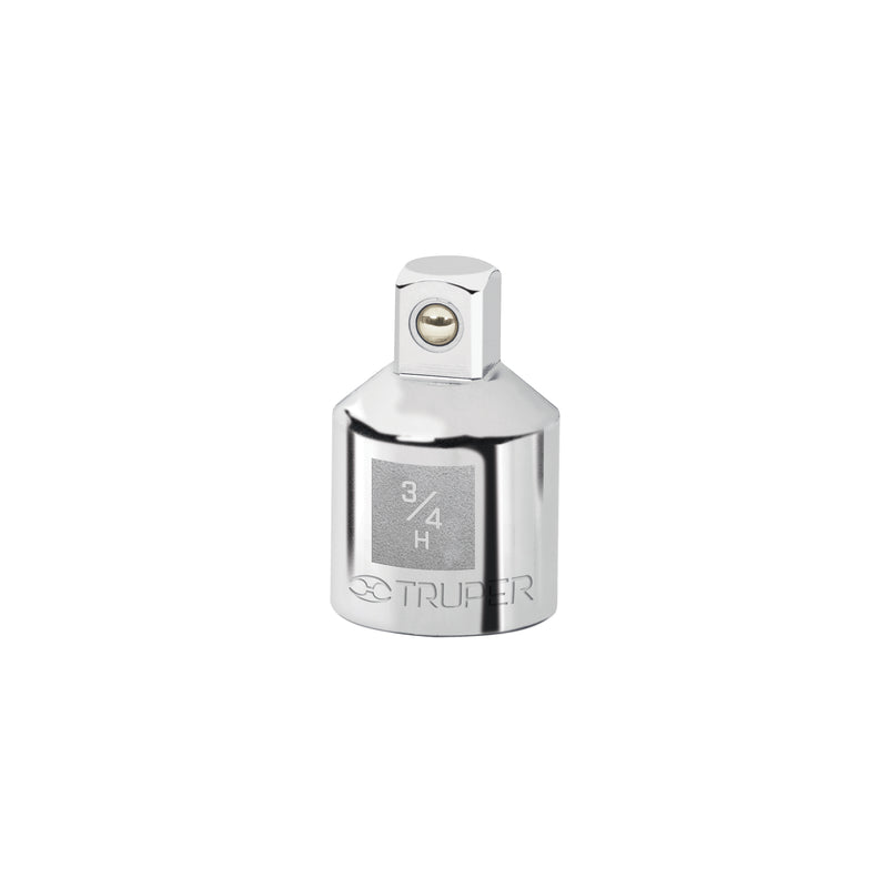 Adaptador para matraca de cuadro 3/4" a cuadro 1/2"
