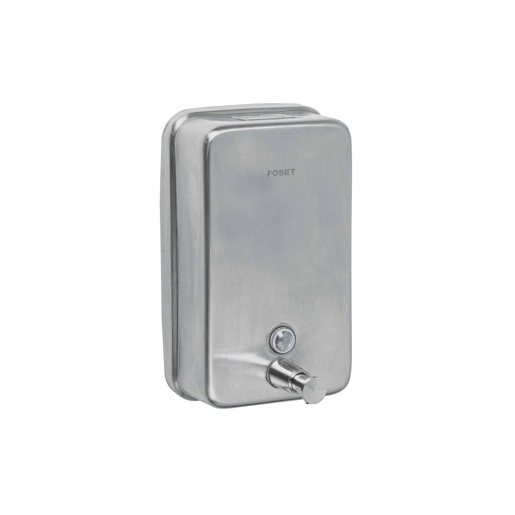 Dosificador de acero inox. para jabón líquido, Foset