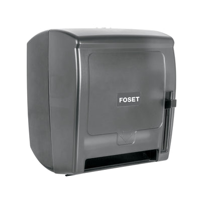 Dispensador de ABS para rollo de papel, humo, Foset