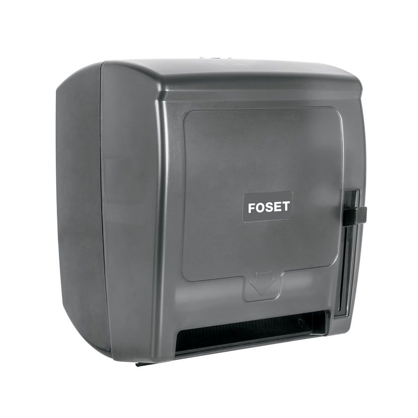 Dispensador de ABS para rollo de papel, humo, Foset