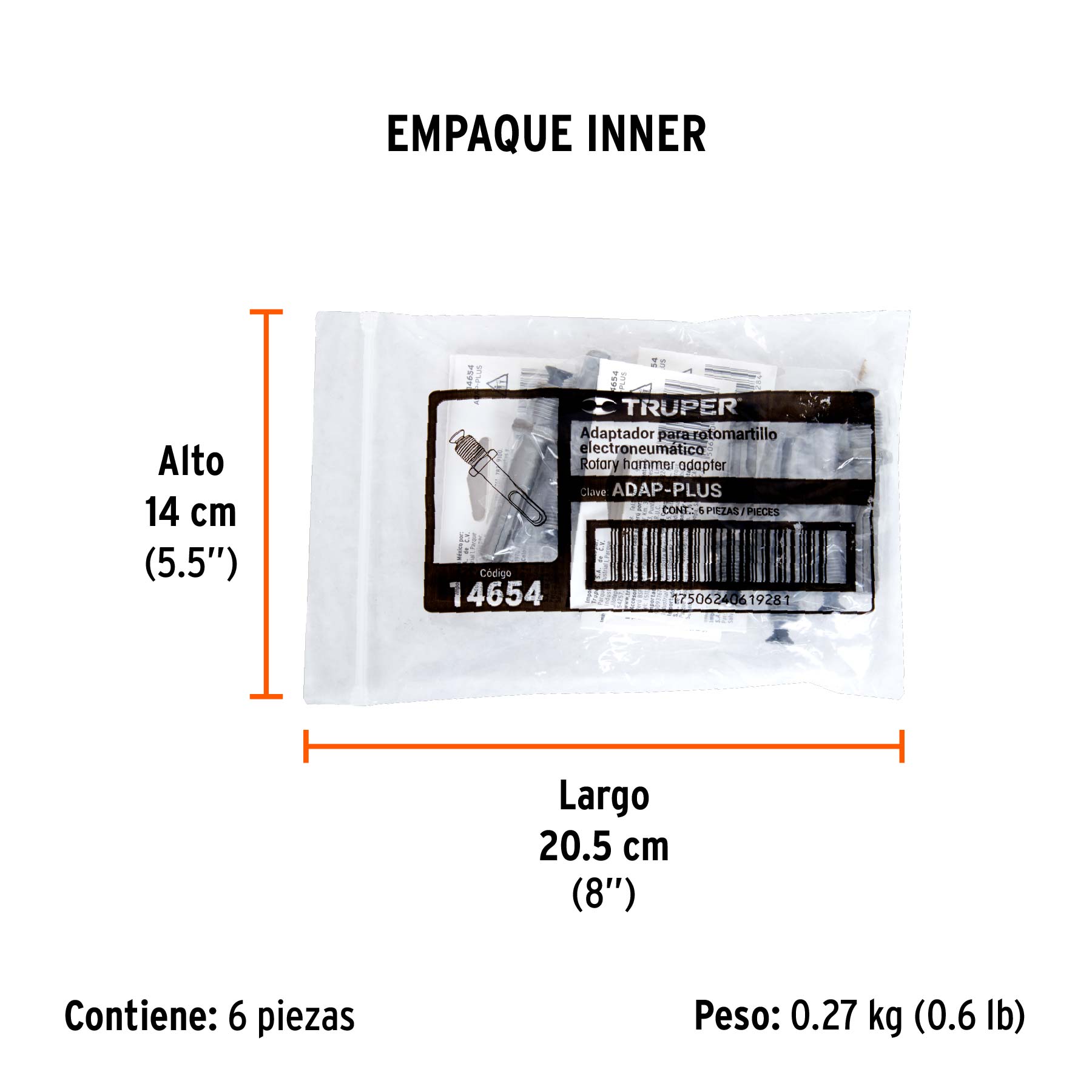 Adaptador para rotomartillos, SDS PLUS