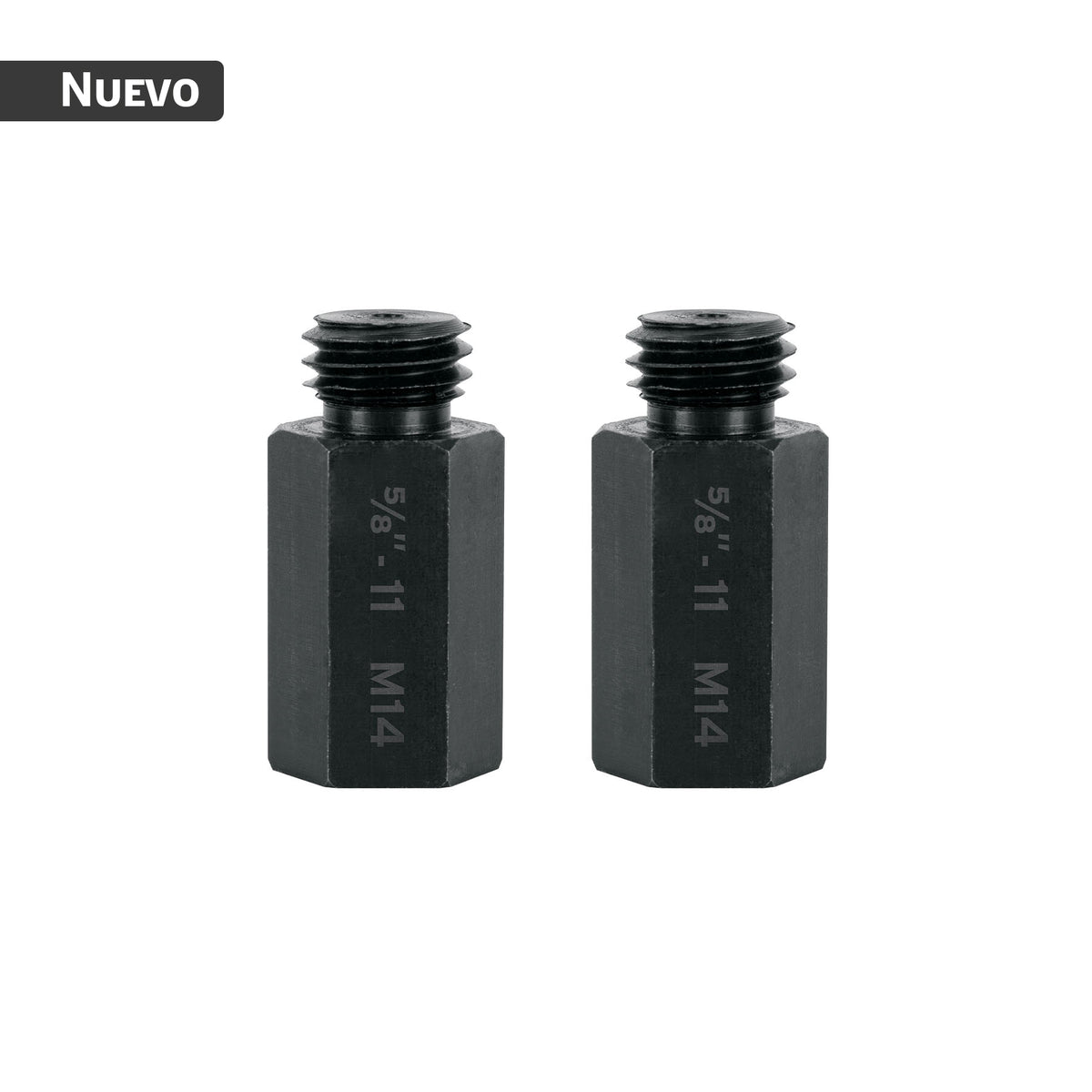 Adaptadores para pulidoras 5/8' a 5/8', 2 piezas, TRUPER
