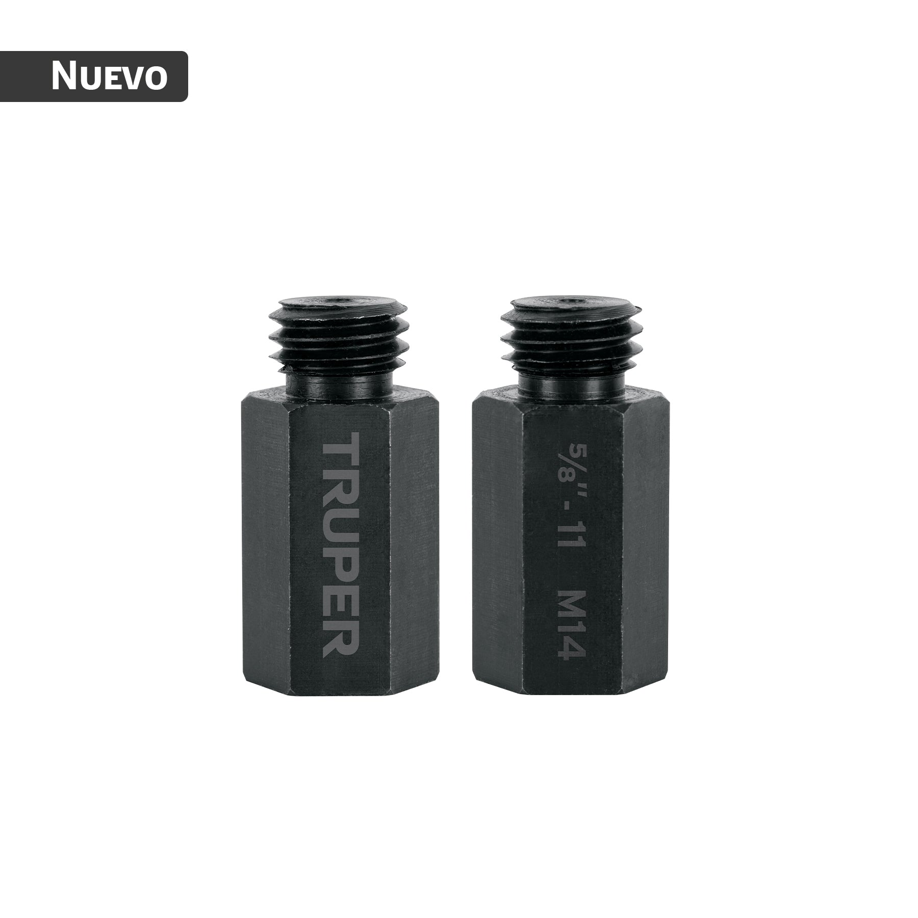 Adaptadores para pulidoras M14 a 5/8', 2 piezas, TRUPER