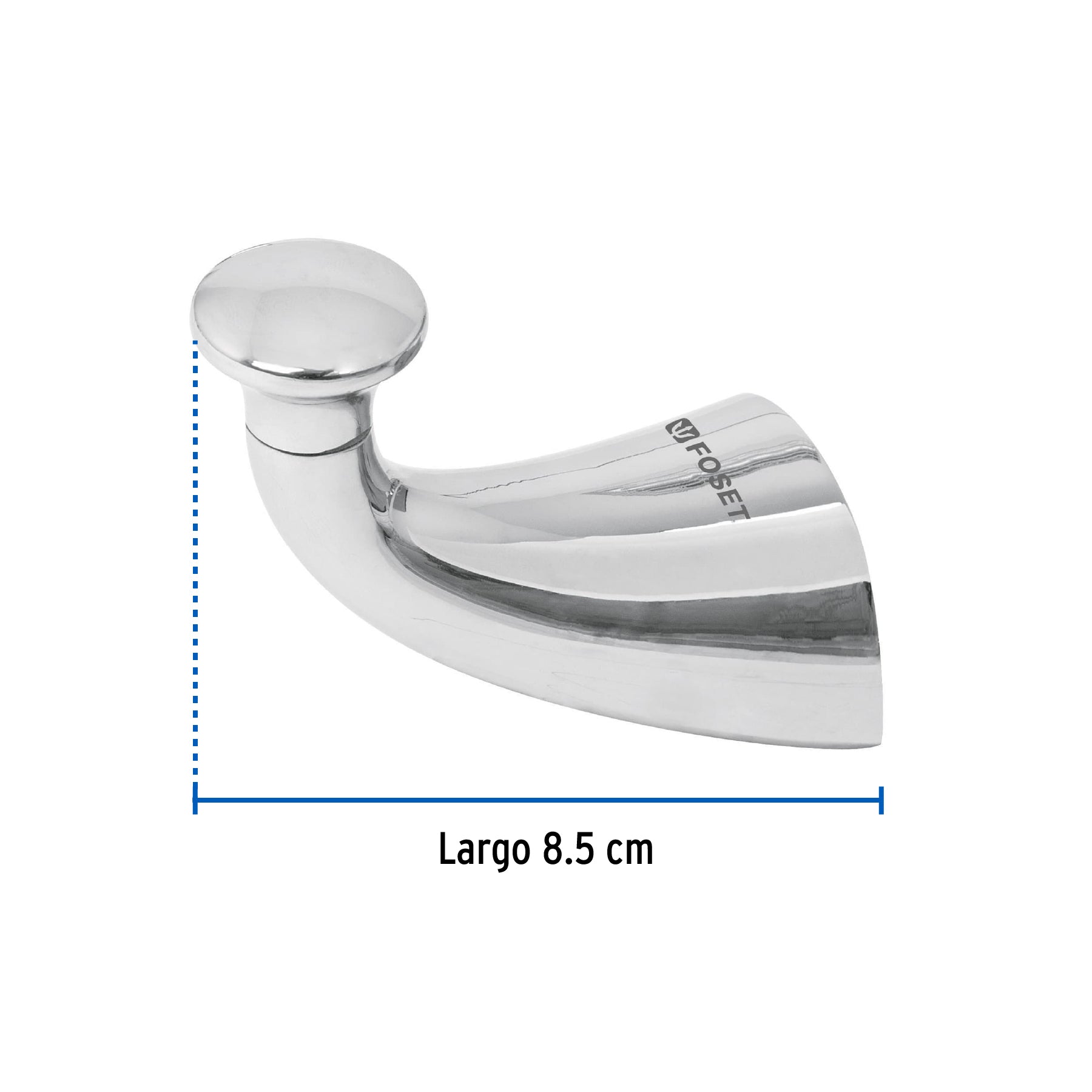 Gancho sencillo para toalla línea Aero