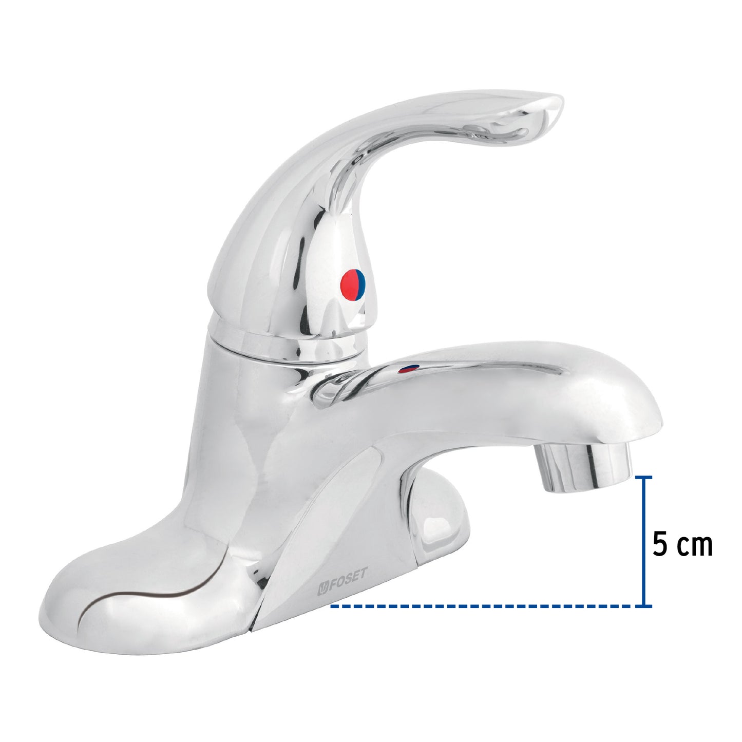 Monomando para lavabo de 4", Aero