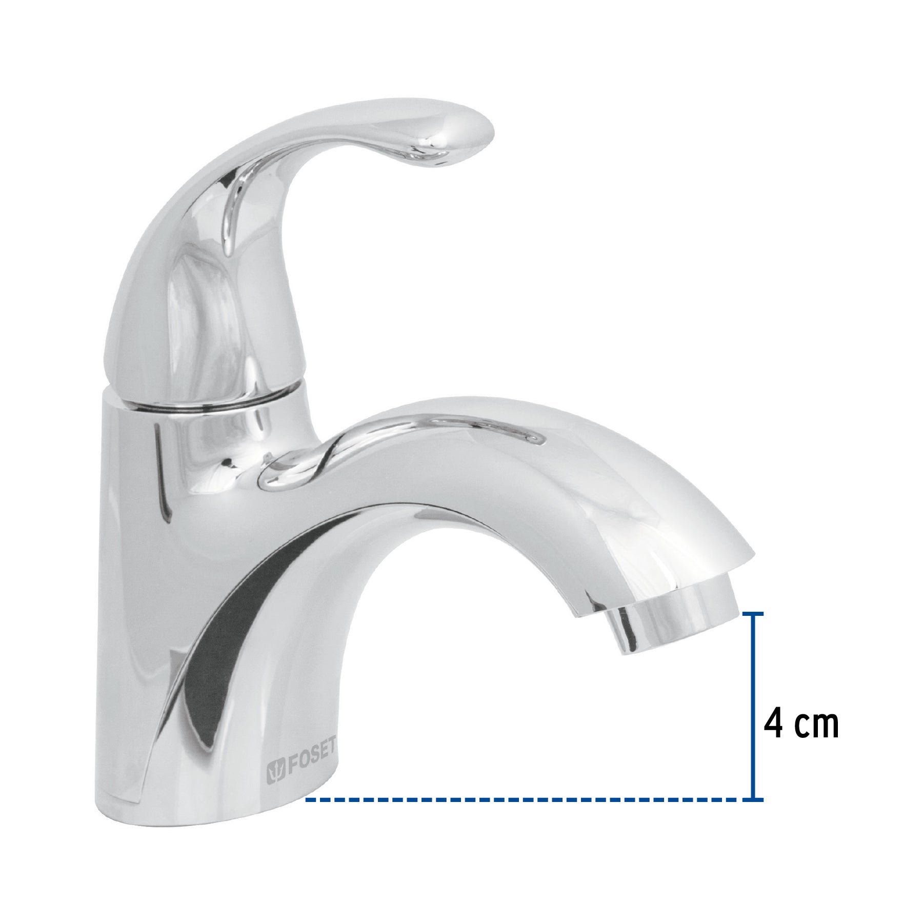 Monomando corto para lavabo, Aero