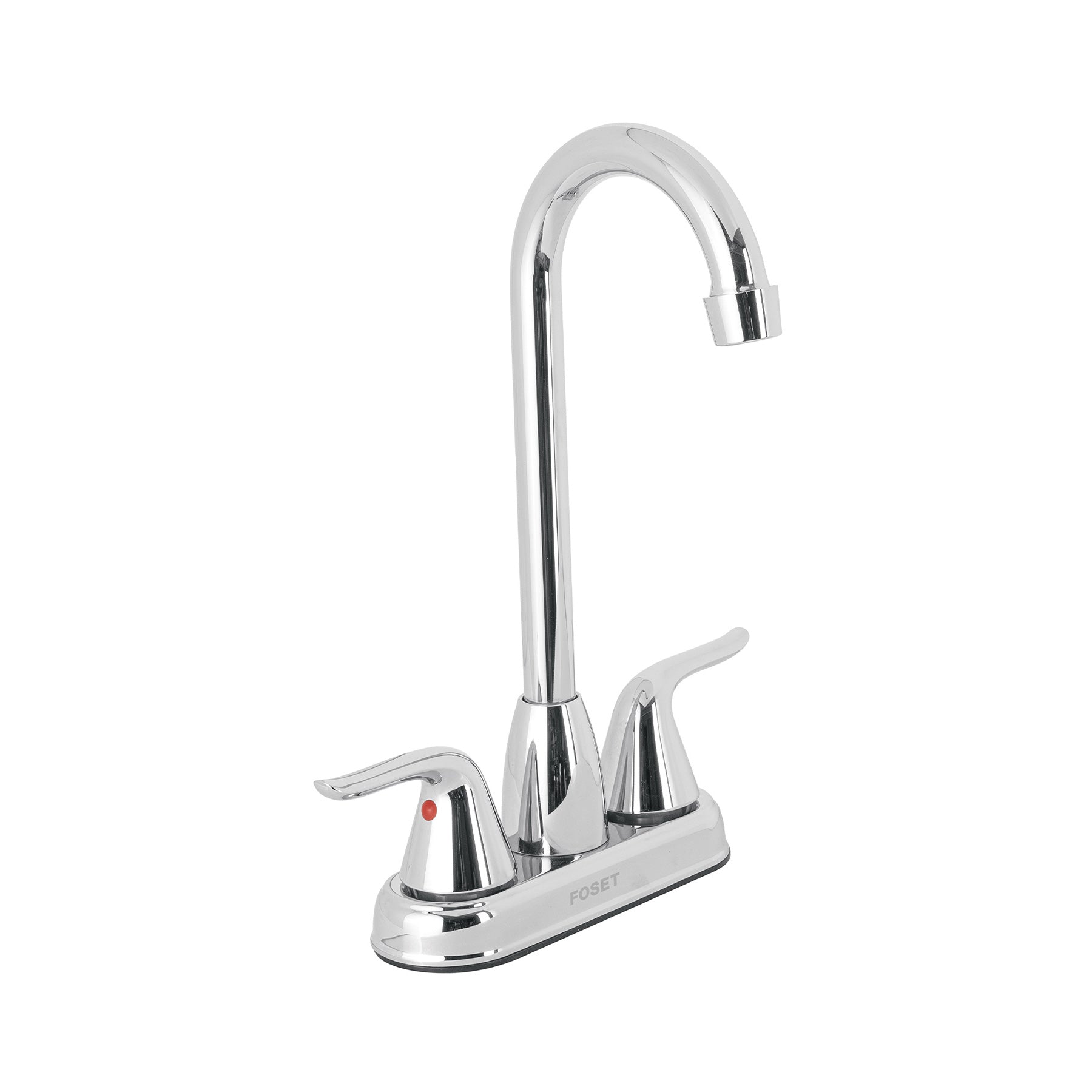 Mezcladora lavabo 4' cromo, tipo bar, palanca, FOSET AERO
