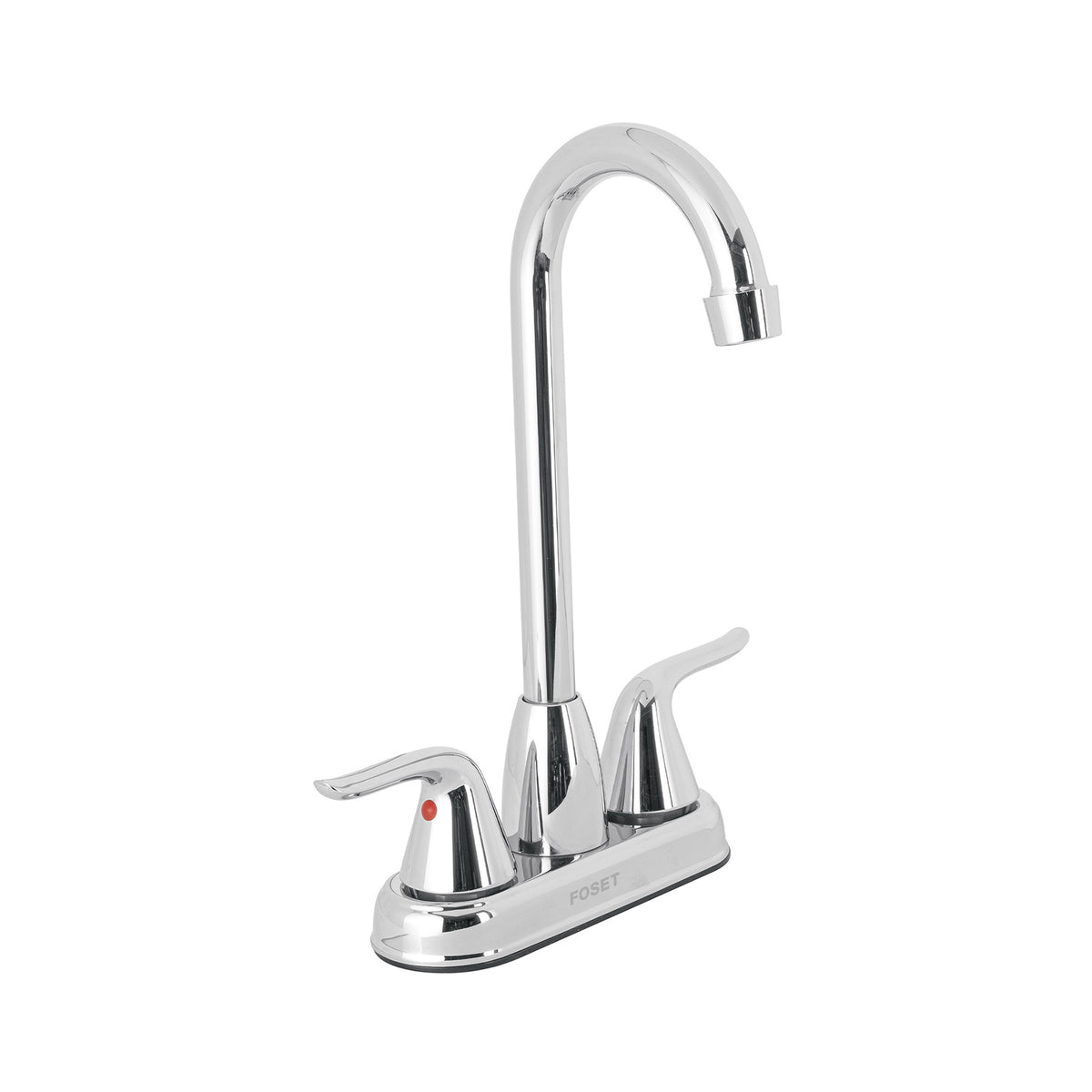 Mezcladora lavabo 4' cromo, tipo bar, palanca, FOSET AERO