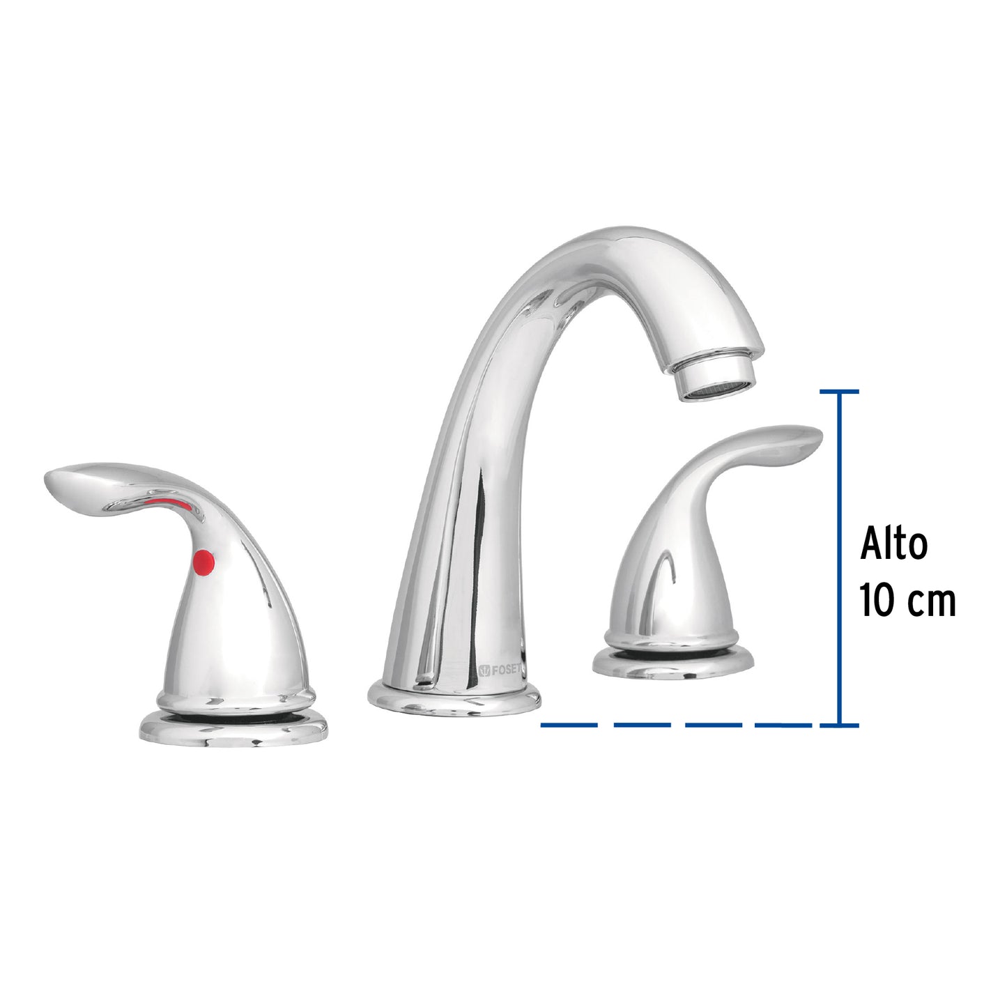 Mezcladora para lavabo de taladros separados, Aero