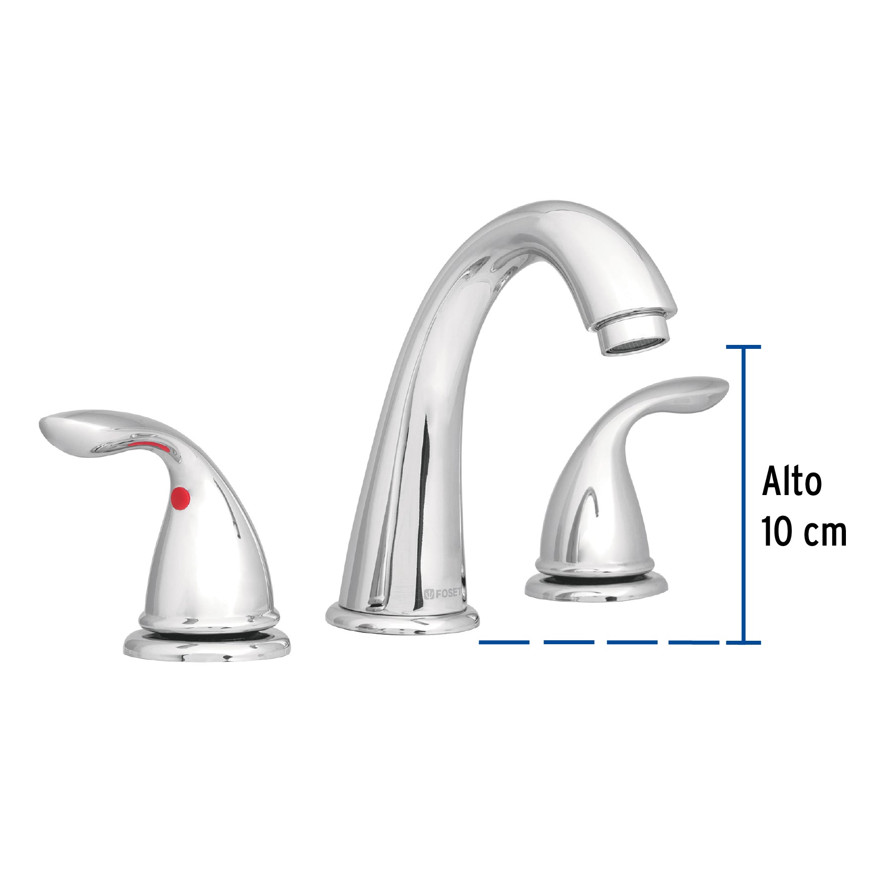 Mezcladora para lavabo de taladros separados, Aero