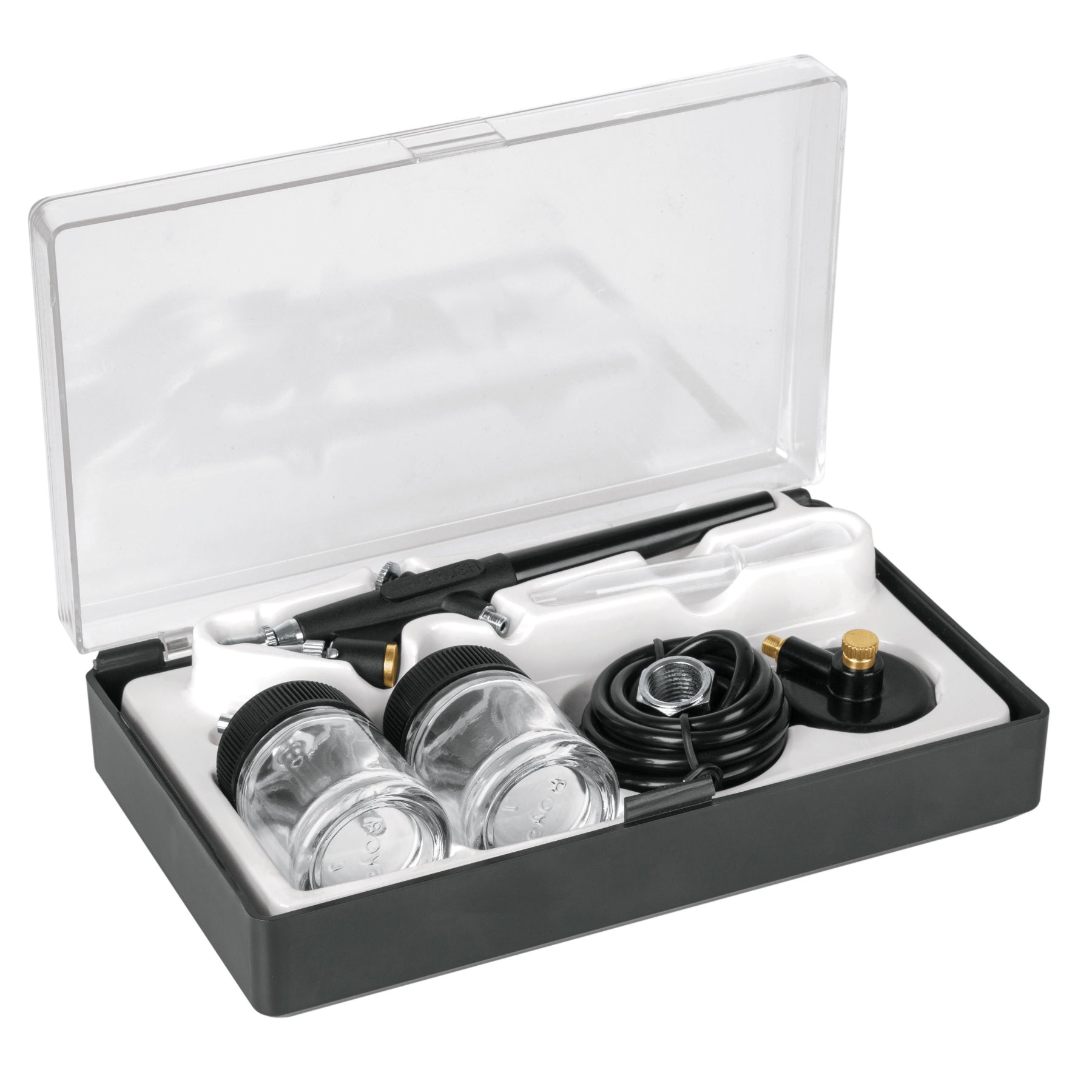 Pistola aerográfica de succión 