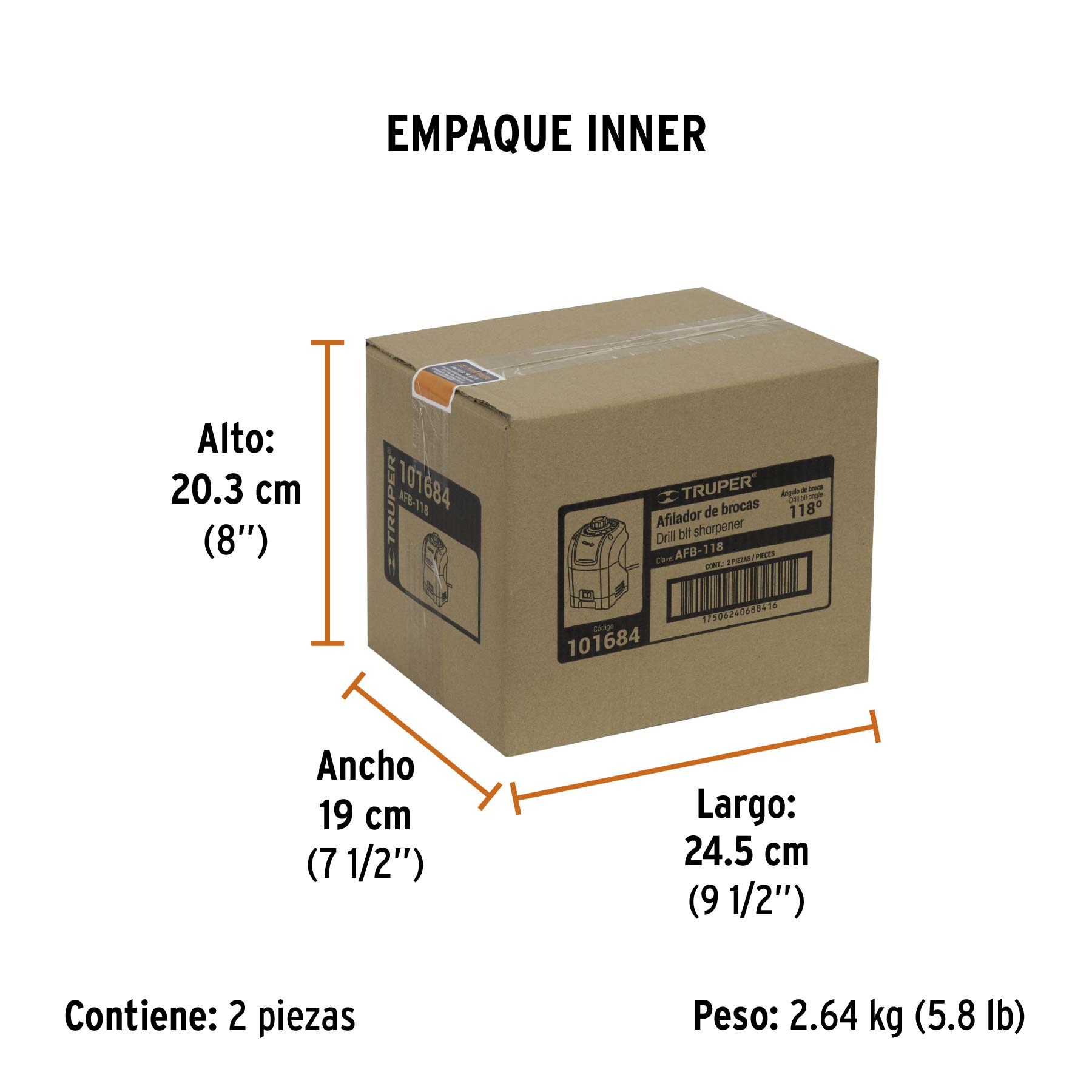 Afilador eléctrico de brocas