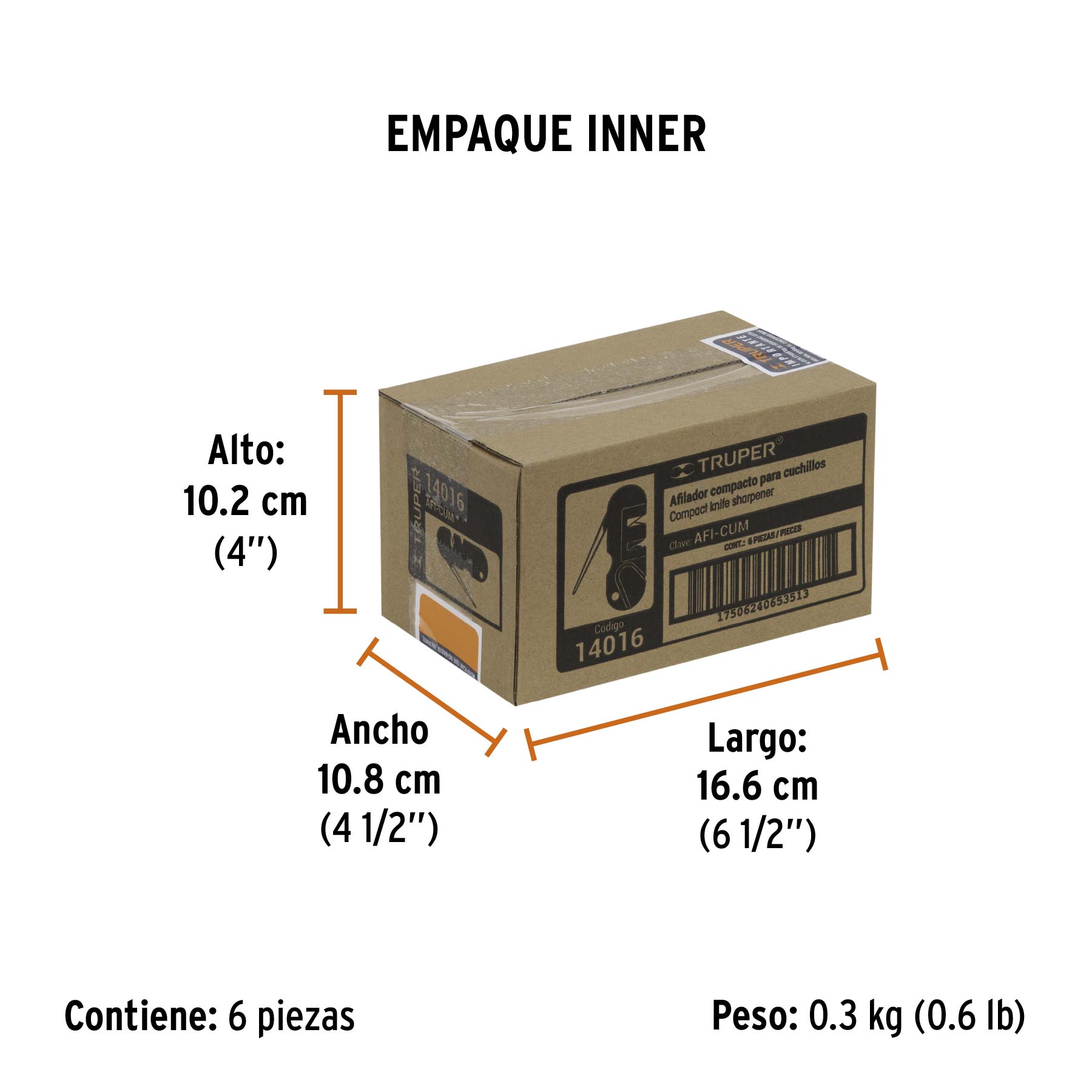 Afilador de cuchillos, mini