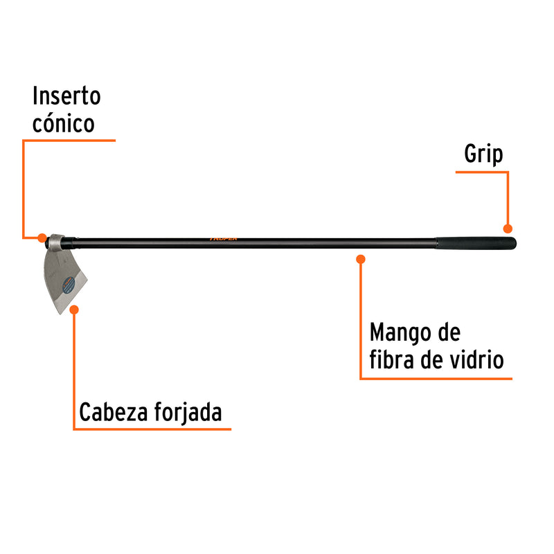 Azadón Lane, No.3, mango 54", 2.1 lb