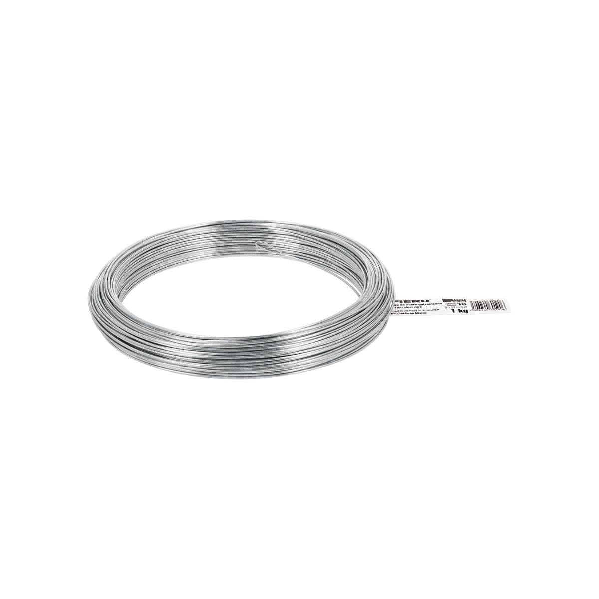 Alambre galvanizado, calibre 16