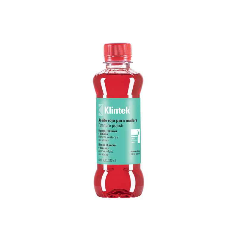 Aceite rojo para muebles 240 ml