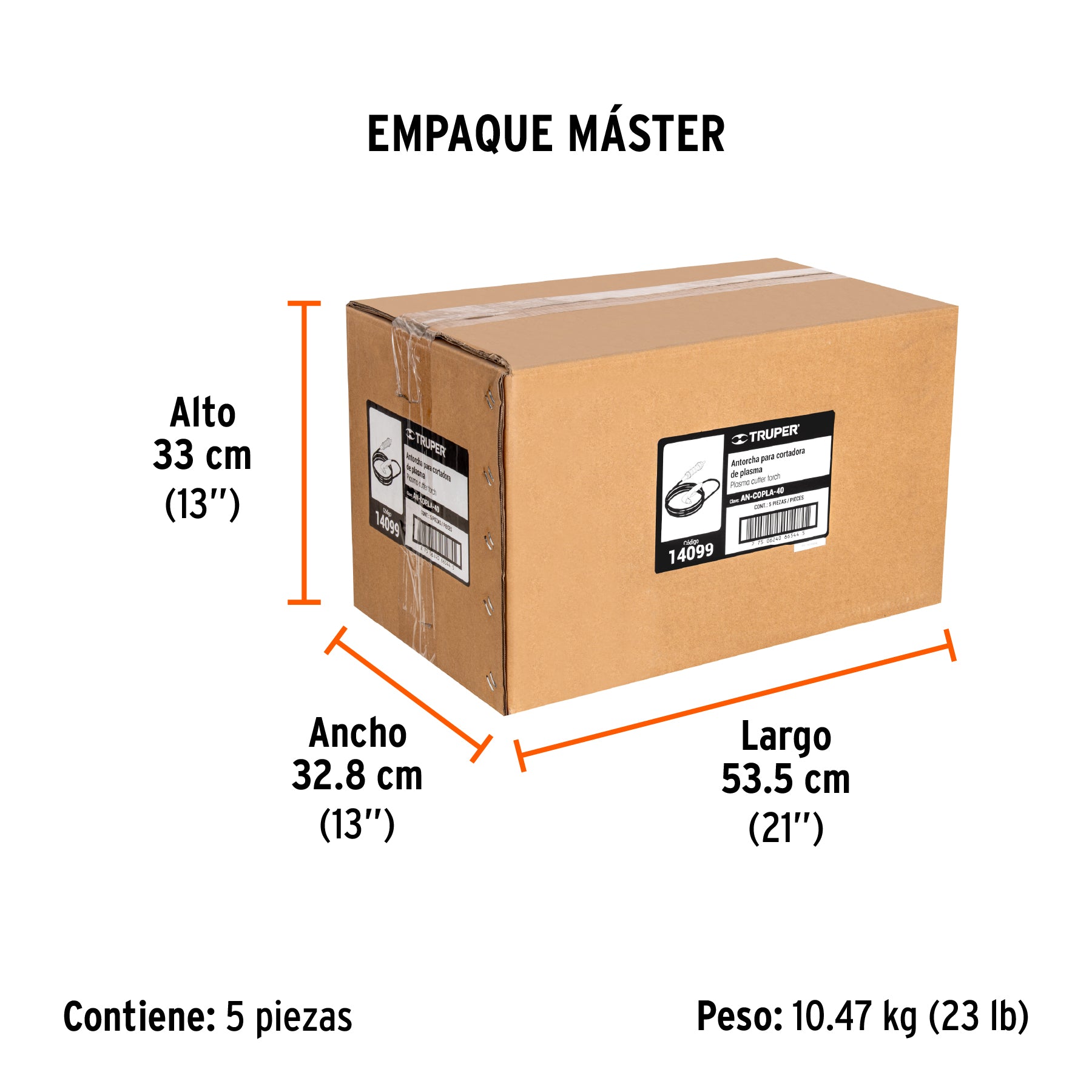 Antorcha para cortadora de plasma COPLA-40