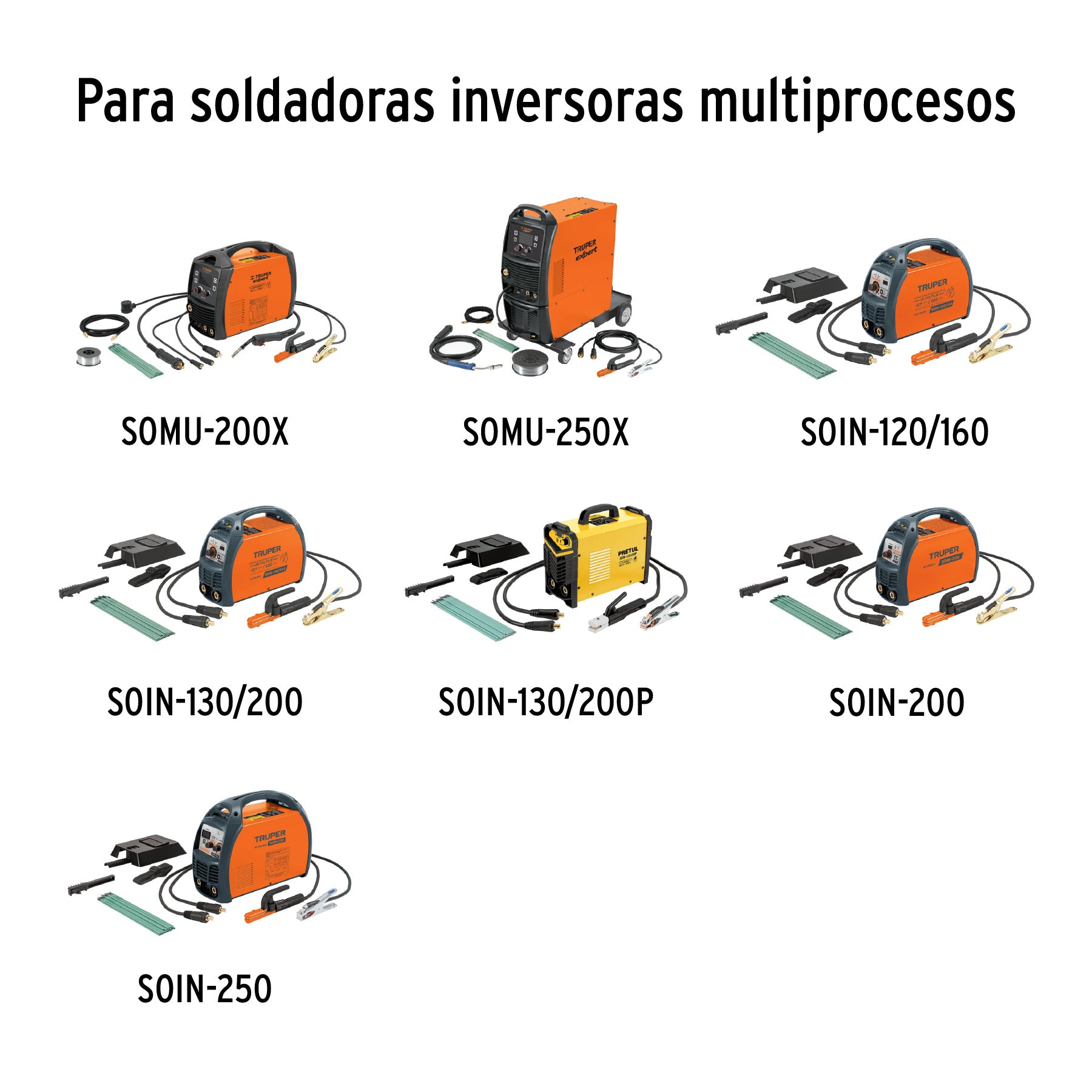 Juego antorcha y accesorios soldadoras proceso TIG , 8 pzas