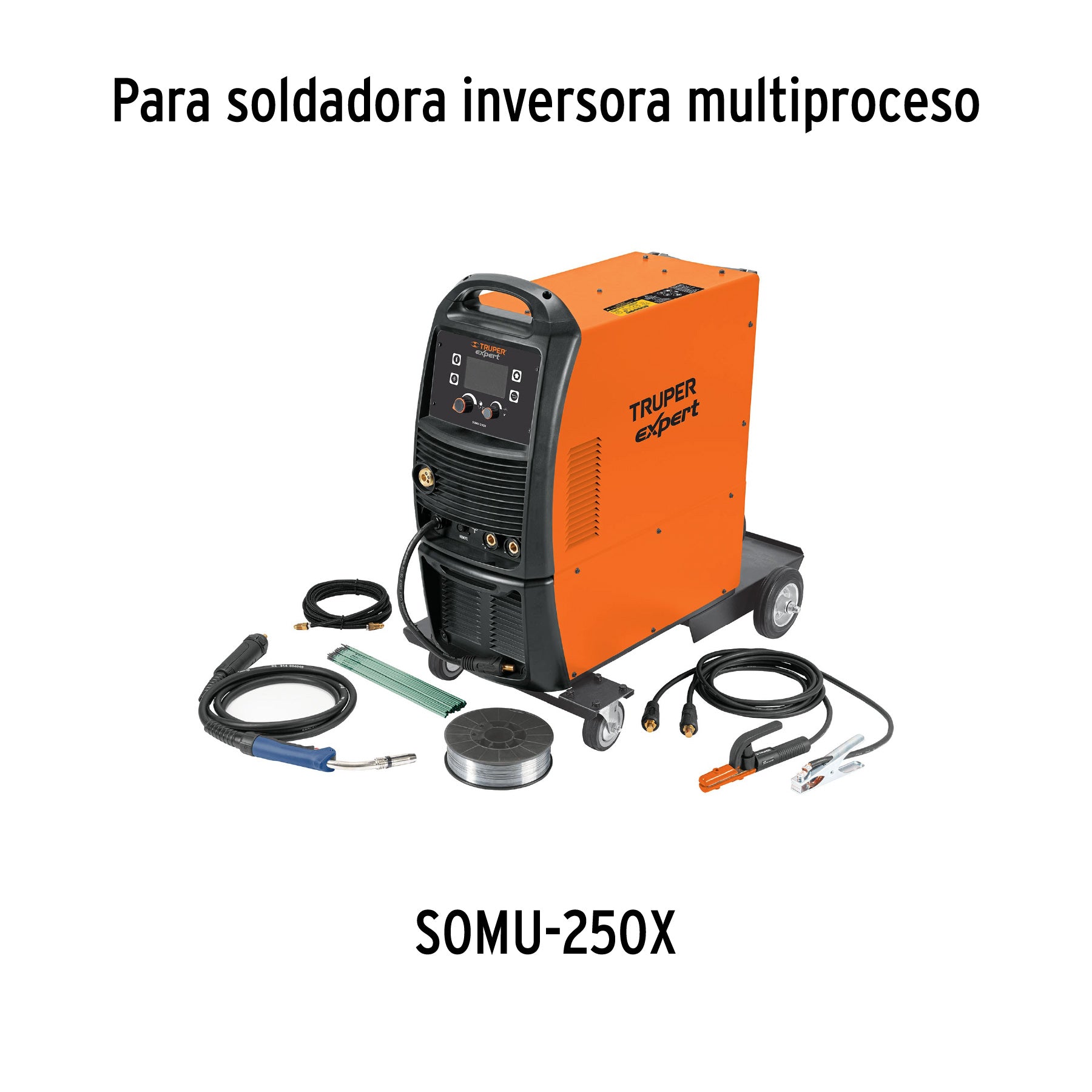 Juego antorcha y accesorios para soldadora SOMU-250X,5 pzas