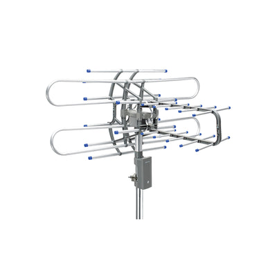 Antena aérea para tv, giratoria 360 grados a control remoto
