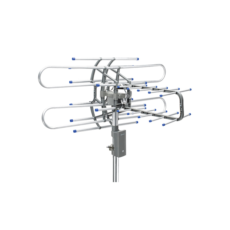 Antena aérea para tv, giratoria 360 grados a control remoto