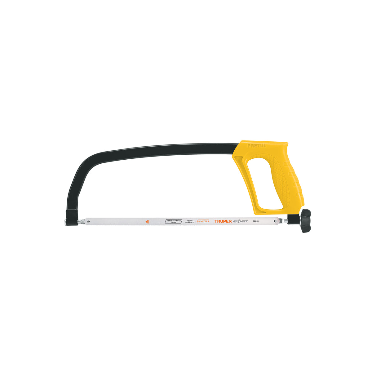 Arco de solera para segueta 12", pretul