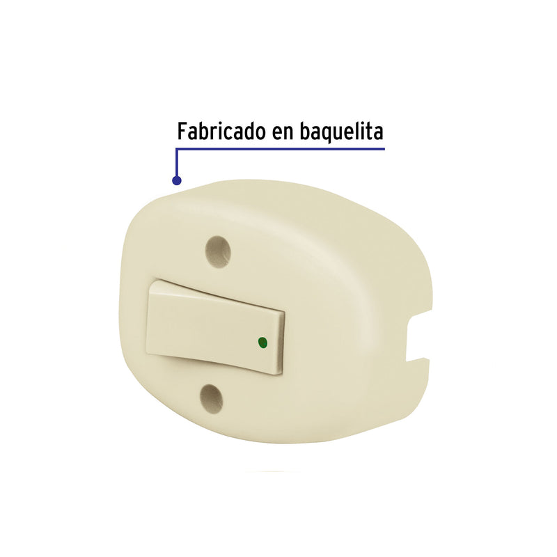 Interruptor de sobreponer sencillo a granel