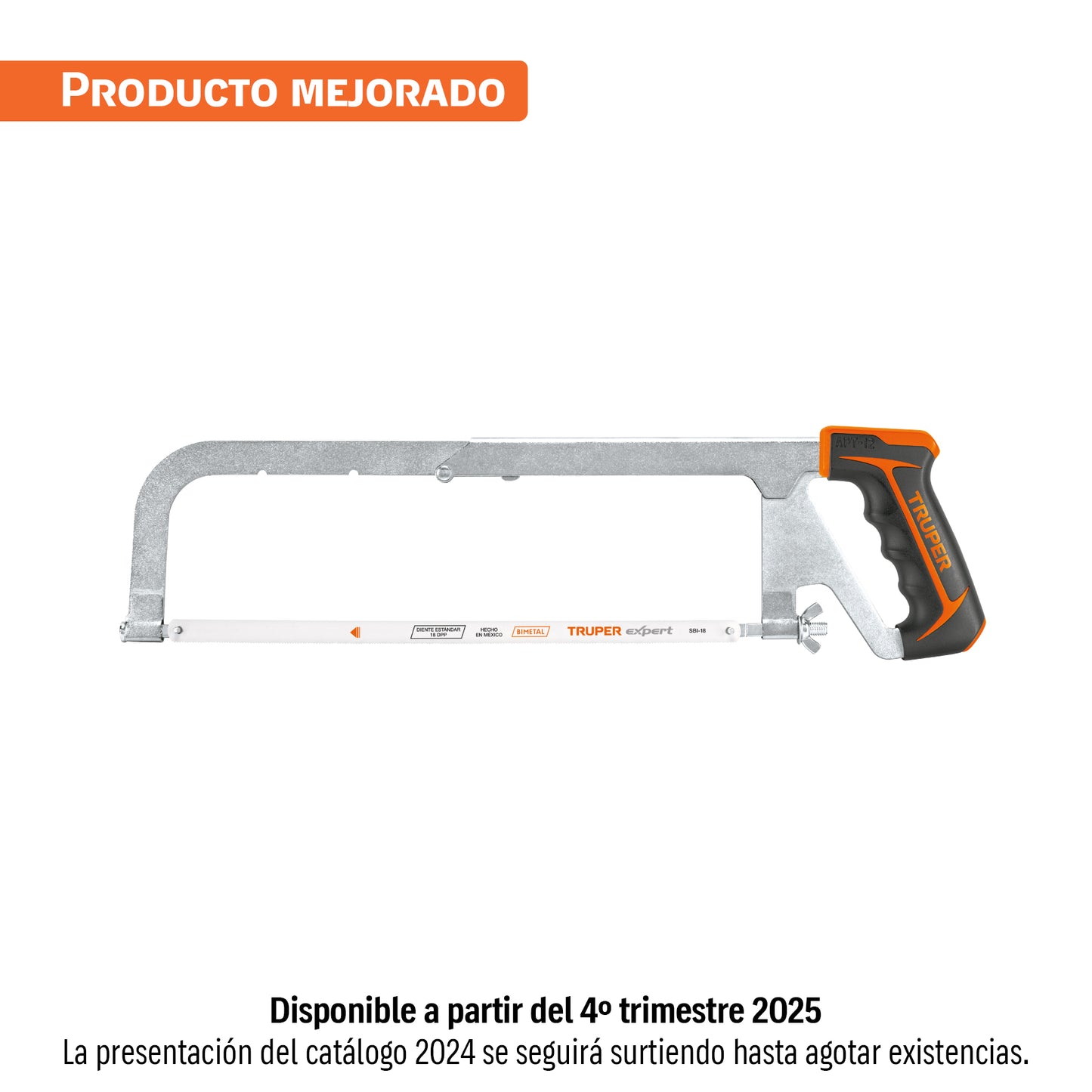 Arco profesional de solera para segueta 12"
