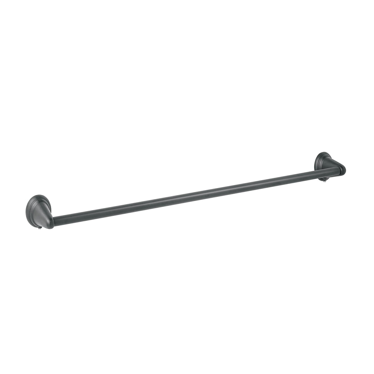 Toallero de barra metálico acabado negro, Foset Aqua
