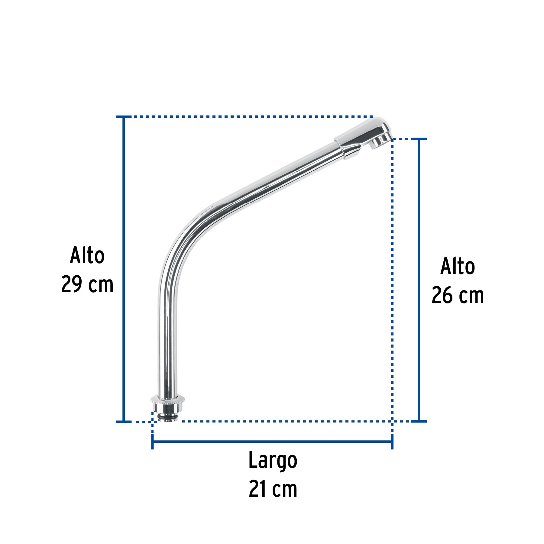 Cuello tipo cobra para mezcladora de fregadero AQCR-94,Foset
