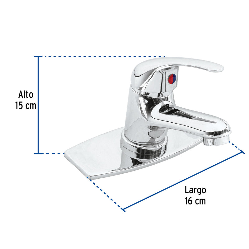 Mezcladora para lavabo, monomando, Aqua