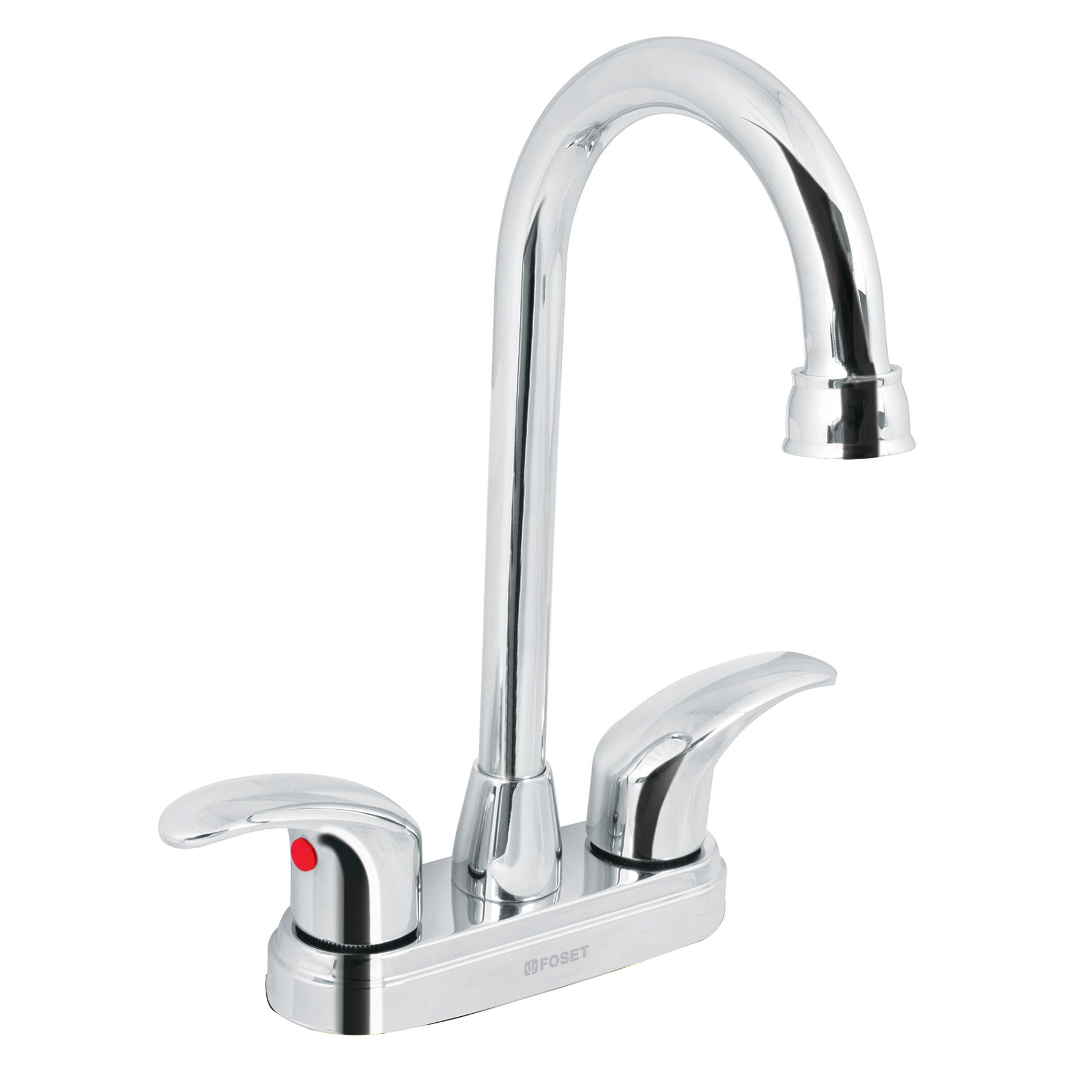 Mezcladora lavabo,tipo bar,manerales palanca,acero inox,Aqua