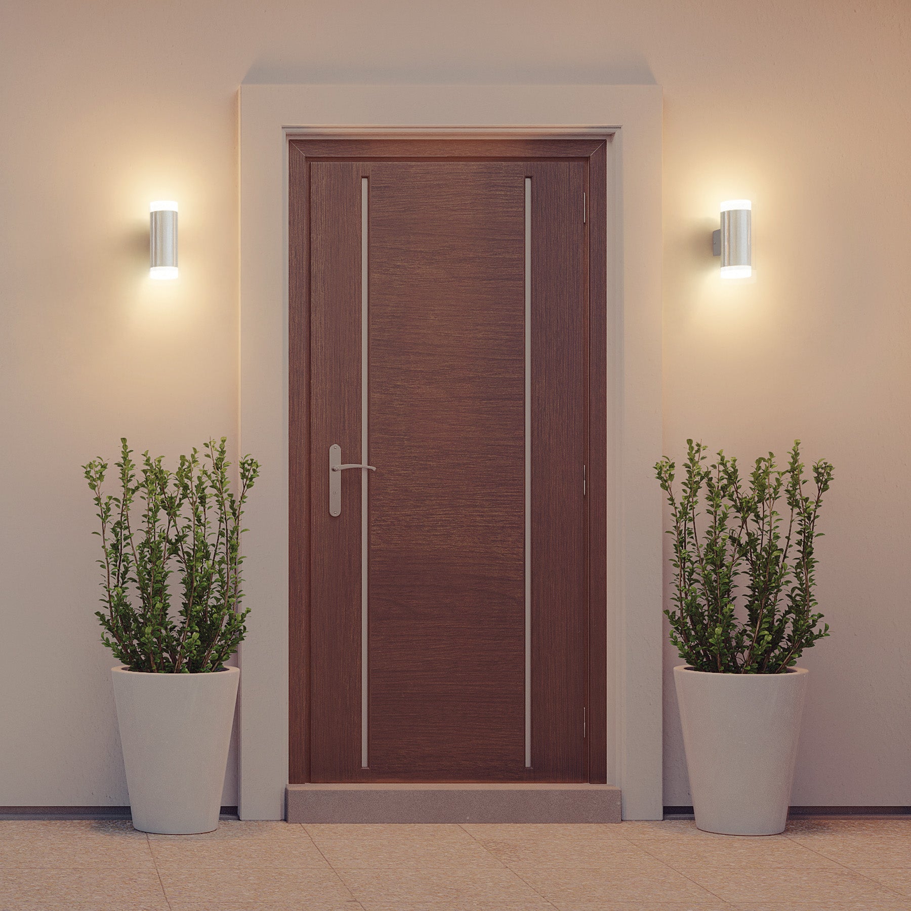 Arbotante decorativo de LED, 2 spots, 10 W, 650 lm