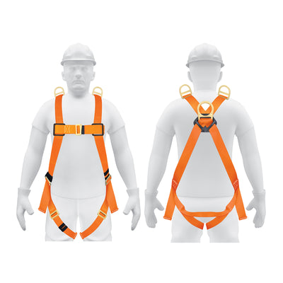 Arnés de cuerpo completo, 3 anillos, rescate