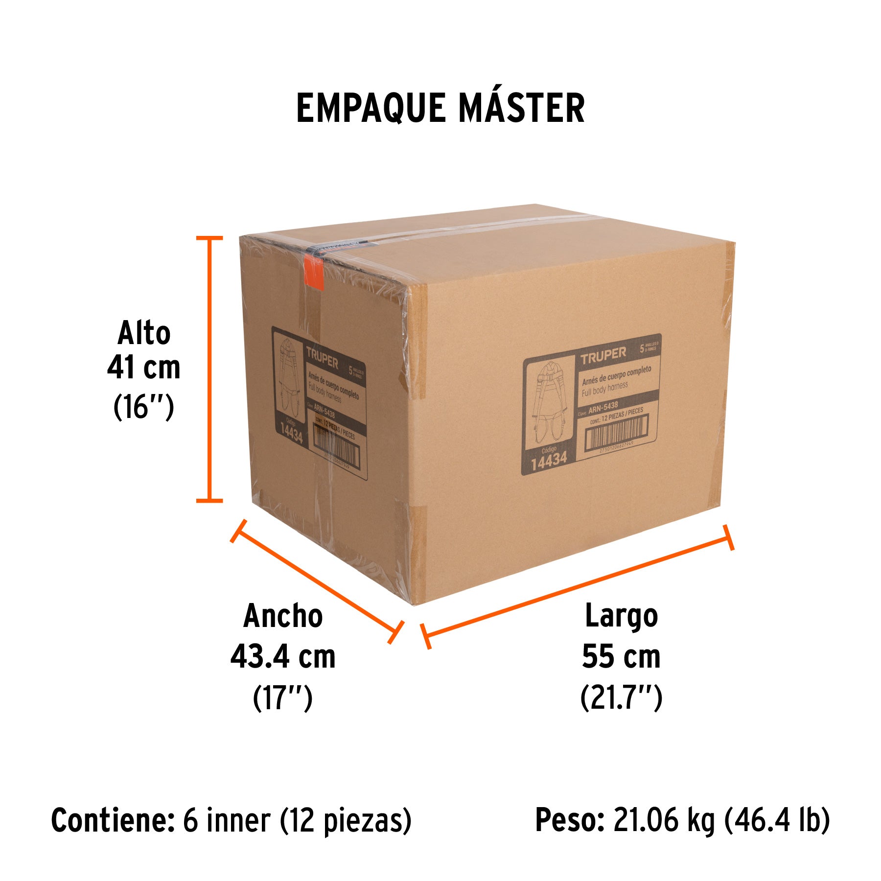 Arnés cuerpo completo, 5 anillos, posicionamiento y rescate
