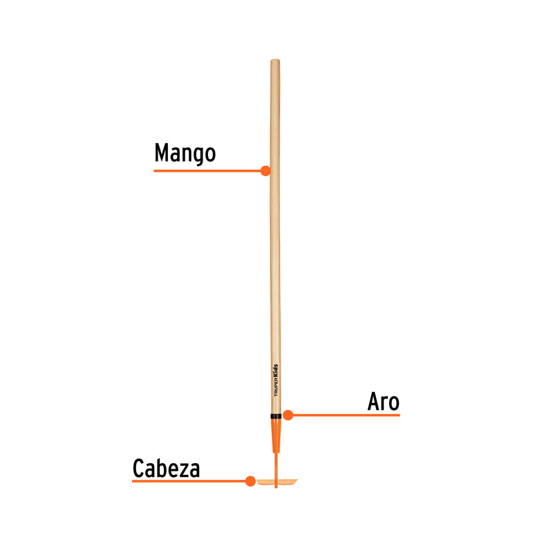 Azadón para niños, mango 42"