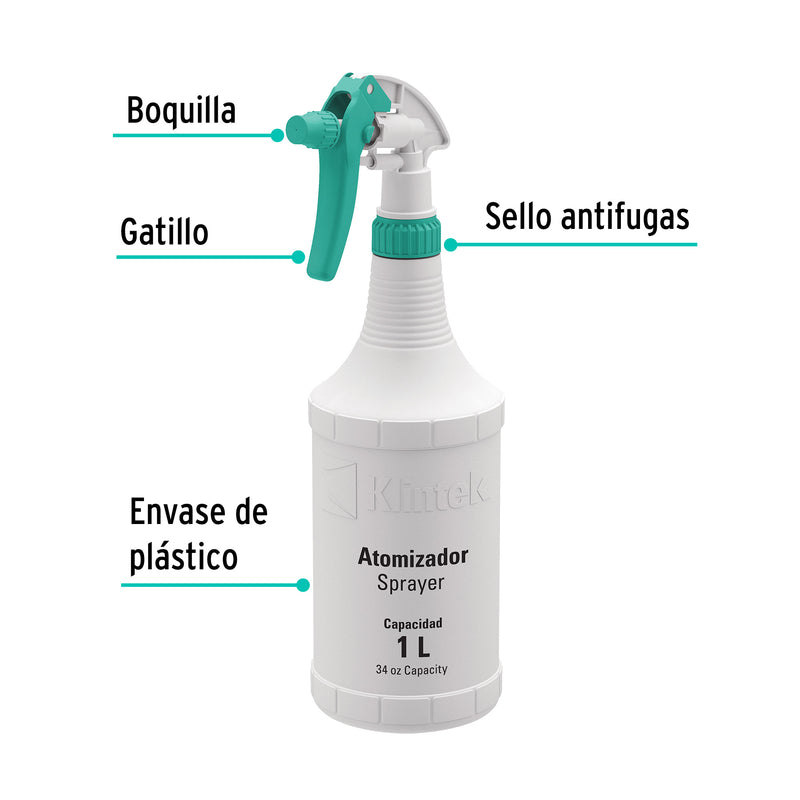Atomizador de 1 litro