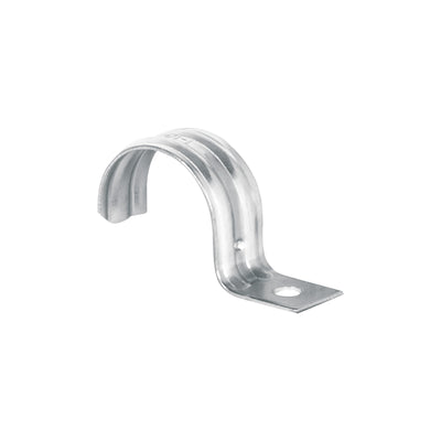 Abrazadera tubo tipo uña 1-1/4", bolsa con 5 pzas, Volteck