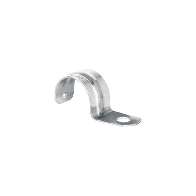 Abrazadera de tubo tipo uña 3/4",bolsa con 10 pzas , Volteck