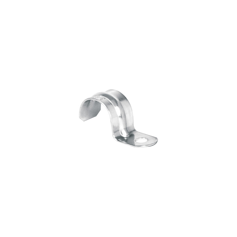 Abrazadera para tubo, tipo uña 3/8", bolsa con 10 pzas