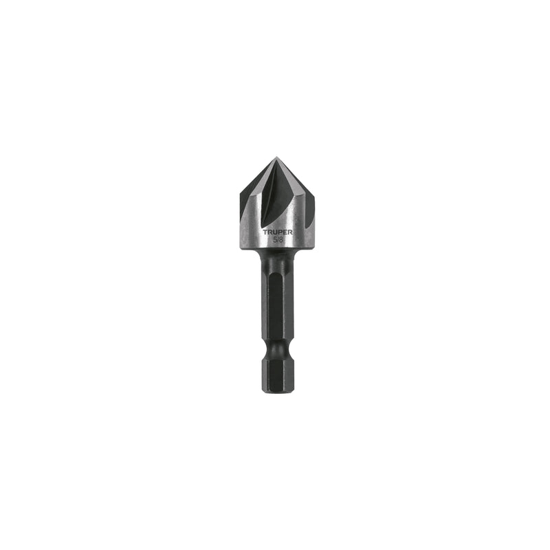 Avellanador HSS cambio rápido 5/8', Truper