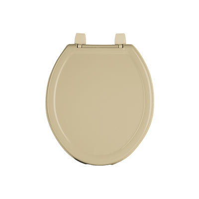 Asiento ligero con tapa para WC, beige, Foset Basic